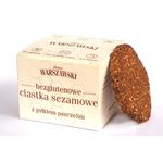 Ciastka Sezamowe z Pyłkiem Pszczelim Bezglutenowe 150 g Baton Warszawski w sklepie internetowym MarketBio.pl