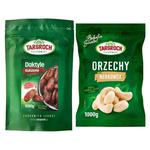 Zestaw Daktyle Suszone Bez Pestek 1 kg + Orzechy Nerkowca Połówki 1 kg - Targroch w sklepie internetowym MarketBio.pl