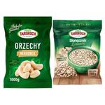 Zestaw Orzechy Nerkowca Połówki 1 kg - Targroch + Słonecznik Łuszczony 1 kg Targroch w sklepie internetowym MarketBio.pl