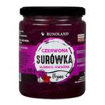 Czerwona Surówka Słodko - Kwaśna 500 g (370 g) - Runoland w sklepie internetowym MarketBio.pl