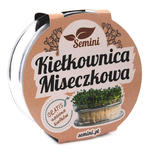 Kiełkownica Szklana Miseczkowa + Nasiona na Kiełki Rzeżucha 10 g - Semini w sklepie internetowym MarketBio.pl