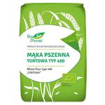 Polska Mąka Pszenna Typ 480 Bio 1 kg - Bio Planet - wszechstronna, tortowa, do pierogów i klusek, chleba i bułek, ciast i pizzy w sklepie internetowym MarketBio.pl