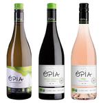 Białe Wino Opia Chardonnay bez Siarczynów Bezalkoholowe Bio, Niesiarkowane Organic 0% 0,75 l + Czerwone Wino Opia Cabernet Sauvignon Bio bez Siarczynów, Bezalkoholowe Niesiarkowane Organiczne 0 w sklepie internetowym MarketBio.pl