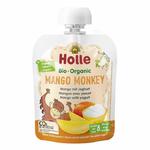 Mus Owocowy z Jogurtem Mango Małpka Bio 85 g - Holle w sklepie internetowym MarketBio.pl