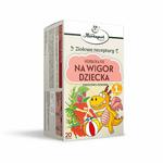 Herbatka NA WIGOR DZIECKA FIX 40 g (20 x 2 g) - Herbapol Kraków w sklepie internetowym MarketBio.pl