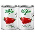 2 x Pomidory Bez Skórki Bio 400 g - Manfuso w sklepie internetowym MarketBio.pl