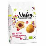 Mini Muffinki z Nadzieniem Malinowym Bezglutenowe Bio 200 g - Naten w sklepie internetowym MarketBio.pl