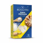 Mąka Owsiana z Pełnego Ziarna Bezglutenowa 400 g - Bezgluten w sklepie internetowym MarketBio.pl