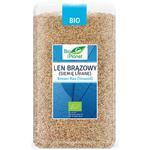 Len Brązowy Siemię Lniane Nasiona Lnu Bio 1 kg - Bio Planet w sklepie internetowym MarketBio.pl