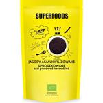 Jagody Acai Liofilizowane Sproszkowane Bio 100 g - Bio Planet w sklepie internetowym MarketBio.pl