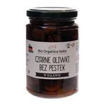 Oliwki Czarne Bez Pestek Bio 280 g (160 g) - Bio Organica Italia w sklepie internetowym MarketBio.pl