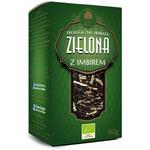 Herbata Zielona Z Imbirem Liściasta Bio 80 g Dary Natury w sklepie internetowym MarketBio.pl