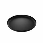 Alessi - Okrągła taca TEXTURE - czarna, średnica 35 cm w sklepie internetowym Barokko.pl
