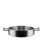 Alessi - garnek niskie casserole Convivio - pojemność 2,7 l, stal nierdzewna w sklepie internetowym Barokko.pl