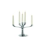 Philippi – Świecznik Candelabra - srebrny, wysokość 20 cm w sklepie internetowym Barokko.pl