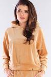 Bluza Damska Model A412 Beige - awama w sklepie internetowym A&JStyle