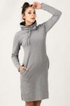 Sukienka Model Kaja 10 Light Grey/Dark Grey - Tessita w sklepie internetowym A&JStyle