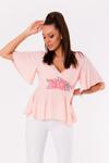 Bluzka Model 17956 Powder Pink - YourNewStyle w sklepie internetowym A&JStyle