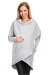 Bluza Ciążowa Model 0146 Grey - PeeKaBoo w sklepie internetowym A&JStyle