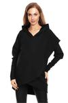 Bluza Ciążowa Model 0146 Black - PeeKaBoo w sklepie internetowym A&JStyle