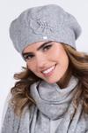 Beret Model Justa Grey - Kamea w sklepie internetowym A&JStyle