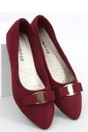 Baleriny damskie JANYA WINE RED - Inello w sklepie internetowym A&JStyle