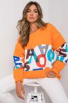 Bluza Damska Model EM-BL-627.91 Orange - Ex Moda w sklepie internetowym A&JStyle