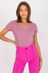 T-shirt Damski Model RV-TS-7666.19 Dark Pink - BFG w sklepie internetowym A&JStyle