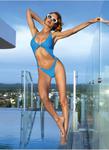 Jednoczęściowy strój kąpielowy Kostium kąpielowy Model Scarleta Blue - Obsessive w sklepie internetowym A&JStyle