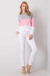 Spodnie Komplet Model RV-KMPL-5971.05 Grey/Pink - Rue Paris w sklepie internetowym A&JStyle
