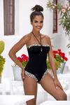 Jednoczęściowy strój kąpielowy Kostium kąpielowy Model L4362/0 Black - Lorin w sklepie internetowym A&JStyle