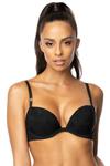 Biustonosz push up Biustonosz Push-up Model 0200/1 Terrie Black - Mat w sklepie internetowym A&JStyle