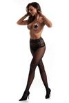 Rajstopy Model Naked Black 30 Den Black - Amour w sklepie internetowym A&JStyle