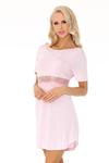 Koszulka nocna Koszula Nocna Model Elpisa Pink - Livia Corsetti Fashion w sklepie internetowym A&JStyle