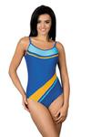 Jednoczęściowy strój kąpielowy Kostium kąpielowy Model LO-18 V1 7131 Blue - Lorin w sklepie internetowym A&JStyle