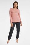 Piżama Damska Model Glam 40936-39X Pink/Grey - Henderson w sklepie internetowym A&JStyle