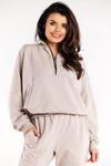 Bluza Damska Model M316 Beige - Infinite You w sklepie internetowym A&JStyle