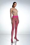 Rajstopy Model Hip Lace Pink Bonbon 30 DEN Pink - Amour w sklepie internetowym A&JStyle