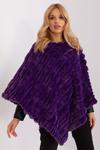 Sweter Ponczo Model AT-PN-2347.68 Dark Violet - AT w sklepie internetowym A&JStyle