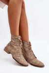 Botki Model Maciejka 06391-04 Beige - Step in style w sklepie internetowym A&JStyle