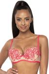 Biustonosz push up Biustonosz Push-up Model 3804/11 Frances Beige/Pink - Mat w sklepie internetowym A&JStyle