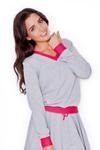 Bluza Damska Model K276 Grey/Pink - Katrus w sklepie internetowym A&JStyle