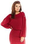 Sweter Damski Model A318 Bordo - awama w sklepie internetowym A&JStyle