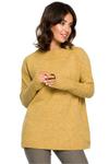 Sweter Damski Model BK009 Musztard - BE Knit w sklepie internetowym A&JStyle