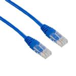 Kabel sieciowy UTP Patchcord RJ45 kat. 5e skr?tka drut 5m niebieski w sklepie internetowym Hurt.Com.pl
