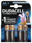 4 x bateria alkaliczna Duracell Duralock Turbo Max LR6 AA (blister) w sklepie internetowym Hurt.Com.pl