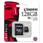karta pami?ci Kingston microSDXC 128GB class 10 UHS-I + adapter SD w sklepie internetowym Hurt.Com.pl