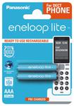 2 x akumulatorki Panasonic Eneloop Lite R03 AAA 550mAh BK-4LCCE/2BE (blister) w sklepie internetowym Hurt.Com.pl