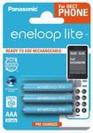 3 x akumulatorki Panasonic Eneloop Lite R03 AAA 550mAh BK-4LCCE/3BE (blister) w sklepie internetowym Hurt.Com.pl