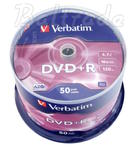 P?yty DVD+R 4,7GB 16X Verbatim cake 50 w sklepie internetowym Hurt.Com.pl